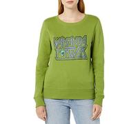 Amazon Essentials Disney | Marvel | Star Wars | Princess Sudaderas de Forro Polar con Cuello Redondo Mujer, Marvel Wakanda Forever, M