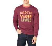 Amazon Essentials Disney | Marvel | Star Wars Sudadera de Cuello a la Caja de Forro Polar Hombre, Star Wars Vader Lives, XS