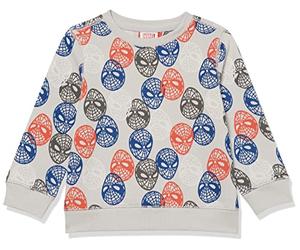 Amazon Essentials Disney | Marvel | Star Wars Sudaderas de Forro Polar con Cuello Redondo y sin Cierre Niño, Marvel Spiderman, 9 años