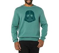 Amazon Essentials Disney | Marvel | Star Wars Suéteres de cuello redondo Hombre, Star Wars Darth Vader, S