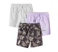 Amazon Essentials Disney Shorts Niños, Pack de 3, Iconos de Los Vengadores, 10 años