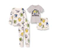 Amazon Essentials Harry Potter Conjuntos de Pijama Ceñidos de Algodón Unisex Niño, Hogwarts de Harry Potter - Niños, 8 años