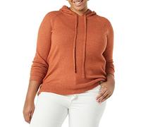 Amazon Essentials Jersey con Capucha de Tacto Suave Mujer, Caramelo, XL