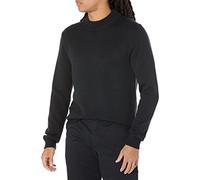 Amazon Essentials Jersey de Corte Recto con Cuello Redondo, Disponible en Largos Especiales (Anteriormente Conocido por Amazon) Hombre, Negro, XL