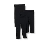 Amazon Essentials Leggings Niña, Pack de 3, Negro, 7-8 años
