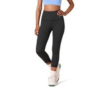 Amazon Essentials Mallas capri de talle alto Active Sculpt para entrenamiento y atletismo (disponibles en tallas grandes) Mujer, Negro, 5XL Grande