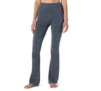 Amazon Essentials Mallas Deportivas de Tejido FormFlex para Yoga, Ultrasuaves y Largas, de Cintura Alta, Corte Bootcut con Tiro de 80 cm Mujer, Pizarra Teñido Multicolor, XS