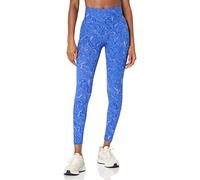 Amazon Essentials Mallas largas de talle alto Active Sculpt para entrenamiento con bolsillos (disponibles en tallas grandes) Mujer, Multicolor Mármol, 5XL Grande