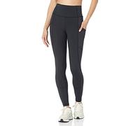 Amazon Essentials Mallas largas de talle alto Active Sculpt para entrenamiento con bolsillos (disponibles en tallas grandes) Mujer, Negro, 6XL Grande