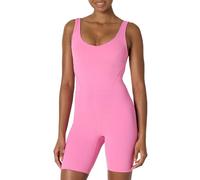 Amazon Essentials Mono Corto Deportivo FormFlex, Suave, con Sujetador Incorporado Mujer, Rosa, S
