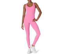 Amazon Essentials Mono Largo Deportivo FormFlex, Suave, con Sujetador Incorporado Mujer, Rosa, M