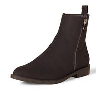 Amazon Essentials Mujer Botines planos con cremallera exterior