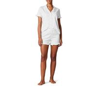Amazon Essentials Mujer Conjunto de Pijama Corto con Cuello de Solapa de Modal de Algodón, Ropa de Descanso Cómoda (Disponible en Tallas Grandes)
