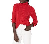 Amazon Essentials Mujer Jersey de Cuello Vuelto y Punto Cable de Tipo Pescador (Disponible en Tallas Grandes)
