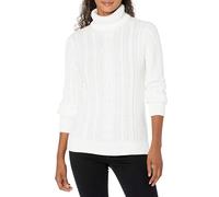 Amazon Essentials Mujer Jersey de Cuello Vuelto y Punto Cable de Tipo Pescador (Disponible en Tallas Grandes)