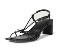 Amazon Essentials Mujer Sandalias de Tacón Ancho con Tiras