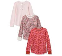 Amazon Essentials Niñas Camiseta térmica de Punto de Manga Larga