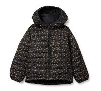 Amazon Essentials Niñas Chaqueta Acolchada con Capucha, Plegable, Ligera y Resistente a la Lluvia