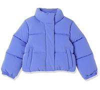 Amazon Essentials Niñas Chaqueta Acolchada y Recortada con Cremallera Completa (Acolchado Mate o Forro Polar)