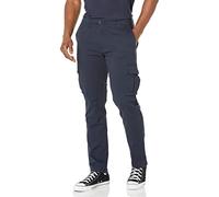 Amazon Essentials Pantalón Cargo, elástico y de Corte Ajustado (Disponible en Tallas Grandes y Largos Especiales) Hombre, Azul Marino, 38W / 30L