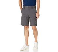 Amazon Essentials Pantalón Corto Cargo elástico Ripstop para Hombre, 25.4 cm, Color Gris Oscuro, 29