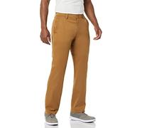 Amazon Essentials Pantalón de Golf Elástico de Ajuste Clásico - colores interrumpidos Hombre, Marrón Caqui Claro, 33W / 34L