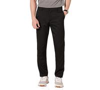 Amazon Essentials Pantalón de Golf Elástico de Corte Ceñido Hombre, Negro, 42W / 34L