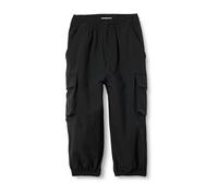 Amazon Essentials Pantalón de paracaídas Tipo Cargo Unisex para niños pequeños, Color Negro, Talla 4T