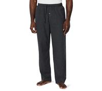 Amazon Essentials Pantalón de pijama de franela para hombre (disponible en tallas grandes y altas), color carbón jaspeado, talla XXL