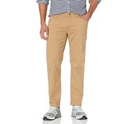 Amazon Essentials Pantalón de Sarga Elástico con 5 Bolsillos y Ajuste Deportivo (Disponible en Talla Grandes y Largos Especiales) Hombre