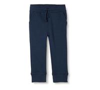 Amazon Essentials Pantalón Deportivo Jogger de Forro Polar Niño, Azul Marino, 5 años