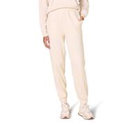Amazon Essentials Pantalón deportivo relajado estándar para mujer, color avena jaspeado, medusa, talla S