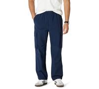Amazon Essentials Pantalón Paracaídas de Corte Amplio, Ligero y Elástico Hombre, Azul Marino, M