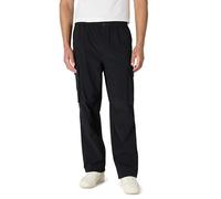 Amazon Essentials Pantalón Paracaídas de Corte Amplio, Ligero y Elástico Hombre, Negro, XS