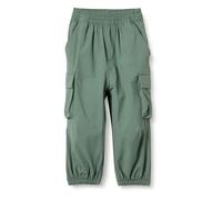 Amazon Essentials Pantalones Cargo Parachute Unisex Niño, Verde Salvia Oscuro, 3 años