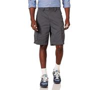 Amazon Essentials Pantalones Cortos Cargo de Corte Clásico de 25cm con Bolsillos Hombre, Color Carbón, 40W