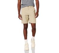 Amazon Essentials Pantalones Cortos Chinos de Corte Ajustado de 23cm Hombre, Caqui, 40W