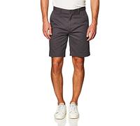 Amazon Essentials Pantalones Cortos Chinos de Corte Clásico de 23cm con Bolsillos Hombre, Color Carbón, 29W