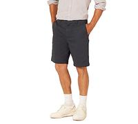 Amazon Essentials Pantalones Cortos Chinos de Corte Clásico de 23cm Hombre, Azul Marino Oscuro, 31W