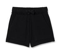 Amazon Essentials Pantalones Cortos de Rizo francés con Bolsillos de Parche para niña, Color Negro, Talla XS