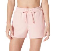 Amazon Essentials Pantalones Cortos Deportivos, Cintura Alta, Corte Holgado, 10,2cm, Para Estar en Casa o Entrenar en el Gimnasio Mujer, Rosa Viejo, XL