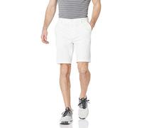 Amazon Essentials Pantalones Cortos Elásticos de Golf de Corte Clásico (Disponible en Tallas Grandes y para Personas Altas) Hombre, Blanco, 32W