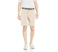 Amazon Essentials Pantalones Cortos Elásticos de Golf de Corte Clásico (Disponible en Tallas Grandes y para Personas Altas) Hombre, Piedra, 36W