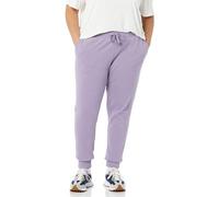 Amazon Essentials Pantalones De Correr De Forro Polar con Puños (Disponibles En Tallas Grandes) Mujer, UVA, S