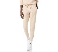 Amazon Essentials Pantalones De Correr De Forro Polar con Puños (Disponibles En Tallas Grandes) Mujer, Beige, XXL