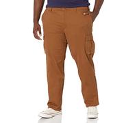 Amazon Essentials Pantalones de Trabajo Estilo Cargo, Elásticos y de Corte Recto (Disponibles en Tallas Grandes) Hombre, Marrón Claro, 31W / 30L