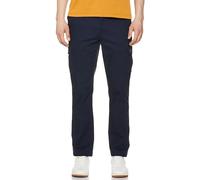 Amazon Essentials Pantalones de Trabajo Estilo Cargo, Elásticos y de Corte Recto (Disponibles en Tallas Grandes) Hombre, Azul Marino, 48W / 34L