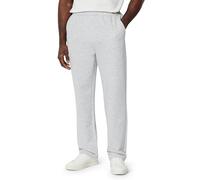 Amazon Essentials Pantalones Deportivos de Felpa Francesa y Corte Estándar con Parte Inferior Abierta Hombre, Gris Claro Mezcla, L
