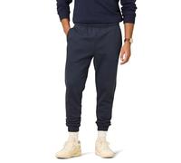 Amazon Essentials Pantalones Deportivos de Forro Polar y Corte Holgado Hombre, Azul Marino, L