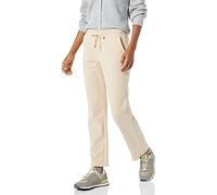 Amazon Essentials Pantalones Deportivos de Pierna Recta con Cordón para Mujer, Forro Polar (Disponibles en Tallas Grandes) Mujer, Beige Claro, XXL